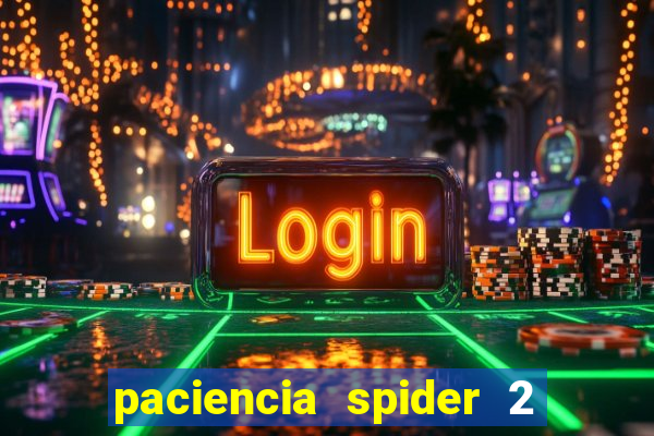 paciencia spider 2 naipes jogar